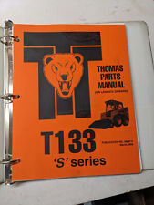 Thomas Skid Steer Loader Parts List Book Manual T133 S Series 1996