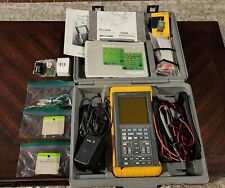 Fluke 97 Scopemeter 50 Mhz With Manual Test Lead Set Accessory Set And Case