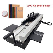 Desktop A4 Hot Melt Gluing Book Binder 110v Hot Glue Binding Machine 200 Booksh
