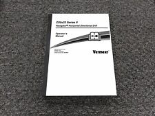 Vermeer D20x22 Series Ii Navigator Horizontal Directional Drill Operator Manual
