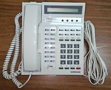 Samsung Prostar 816 Keyset White Display Landline Telephone With Cord
