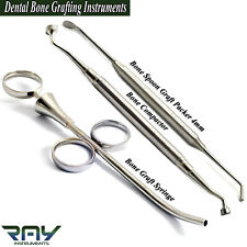 Dental Bone Graft Instruments Packer Compactor Syringe Implant Surgery Kit