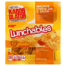 Lunchables Nachos With Cheese Dip And Salsa 4.4 Oz Pack Of 12
