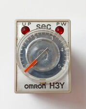 Omron H3y H3y-4 100vac 3a 5 Second Timer Used Very Good