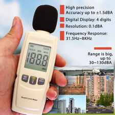 Digital Sound Decibel Meter Pressure Noise Level Tester Measurement 30130db Lcd