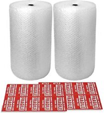 2-pack Bubble Cushioning Nylon Wrap Rolls 316 X 12 X 72 Ft Total Perfor...
