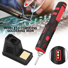 Portable Wireless Cordless Soldering Iron Rechargeable Soldering Tool Kit