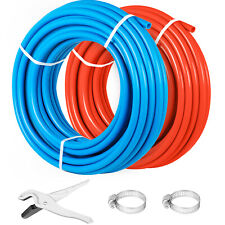 Vevor 12 200 Total100 Red 100 Blue Certified Non-barrier Pex B Tubing