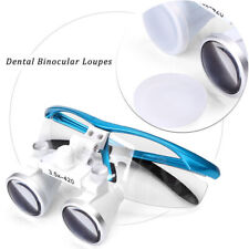 3.5x 420mm Binocular Loupes Glasses Loupe Lens Magnifier Dental Surgical Medical