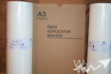 2 Master Rolls Compatible With Riso S-132 For Risograph Gr 3710 3750 76w