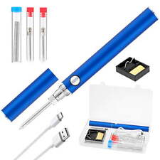 1100mah Usb Cordless Soldering Iron With Storage Box And 3pcs Soldering Iron Tip