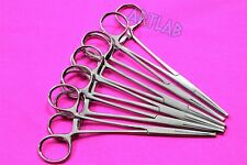 6 Pc Mosquito Hemostat Forceps 5.5 Straight Stainless Steel Surgical Medical
