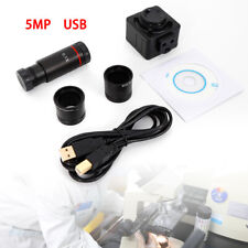 Electronic Digital Microscope 5mp Hd Eyepiece And C Mount Adapter Usb2.0