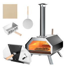 Outdoor Pizza Oven Stove Pizza Maker With 3-layer Insulated Structure