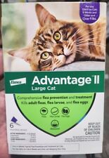 Advantage Ii Large Cat Vet Recommended Flea Treatment Prevention Cats 6-pack