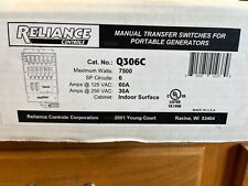 Manual Transfer Switch For Generator 30 Amp