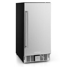 Under-counter Freestanding Fridge Compact Refrigerator W Adjustable Temperature