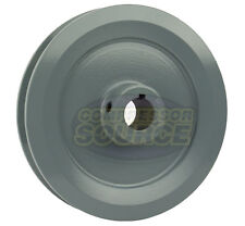 Cast Iron 6 Single Groove Pulley V Style B Belt 5l For 78 Inch Keyed Shaft