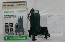 Zoeller 12610001 13 Hp 88gpm 115 Volt Cast Iron Sewage Sump Pump