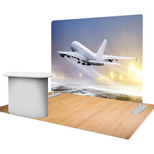 Straight Booth Show Tension Fabric Ez Tube Display Wall Stand Frame 115x89