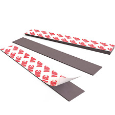 Nextclimb - Flat Adhesive Magnetic Strips Extra Strong Magnetic Strips With...