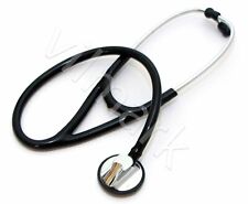 Professional Cardiology Stethoscope Black 14a Life Limited Warranty