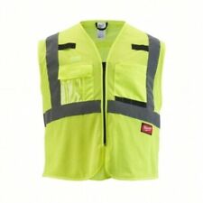 Milwaukee Tool Safety Vest Class 2 High Visibility Yellow Mesh Safety Vest New