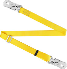 Safety Belt With Adjustable Lanyard Tree Climbing Construction Harness Gear Kit