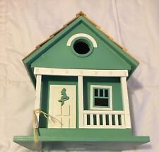 Buy It Now- Low Cute Birdhouse Home Bazaar Sea Mermaid Teal Bird Collectable