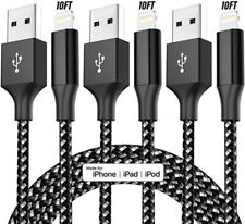 Fast Charger Usb Cable Braided Cord For Iphone 6 7 8 11 12 13 14 Pro Max