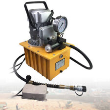 750w Electric Hydraulic Pump Single Acting Oil Pump 10000 Psi 8l Solenoid Valve