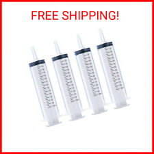 4 Pack 150ml Syringes Large Plastic Garden Industrial Syringes For Scientific L