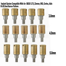 5pcs Dental Attachment Abutments Tool Fits For Zimmer Mis Cortex Adin Pa3.5mm