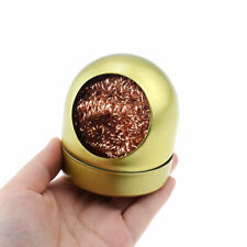 Soldering Iron Tip Cleaning Steel Iron Tip Cleaner With Sponge And Holder
