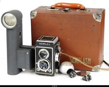 Camera Tlr 6x6 Semflex Semflash With Lens Berthiot 75mm