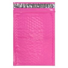 25 6.5x10 Pink Poly Bubble Mailer Envelope Shipping Wrap Paper Mailing