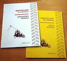 New Holland 451 456 Sickle Bar Mower Operators And Parts Manual Catalog Book Nh