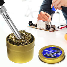 Rosin Soldering Flux Paste Solder Grease Copper Wire Cleaning Ball Tip Cleaner
