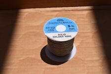 Solder 1 Lb. Solid Wire 0.125 In. Tinlead 5050 Stained Glass Plumbing Usa New