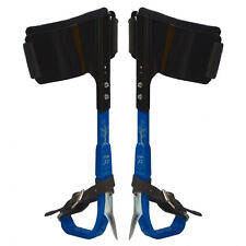 Stein X2 Aluminum Blue Pole Climbers 1.7 Steel Short Gaffs