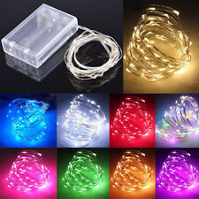 2050100 Led String Fairy Lights Battery Powered Xmas Wedding Party W Remote