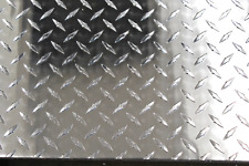 316 X 11x 48 Aluminum Diamond Plate 3003-h22 Tread Brite Sheet Cut New