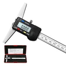 Steel Lcd Display 0-150mm 6 Digital Depth Gauge Micrometer Vernier Caliper