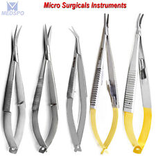 Surgical Microsurgery Castroviejo Scissors Shears Suture Forceps Dental Tools Ce