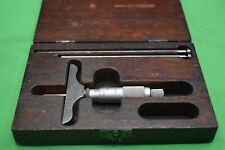 Vintage Starrett 445 Depth Micrometer - No Wrench