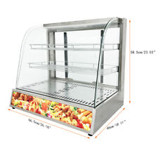 New Commercial Electric Food Warmer Display Case For Pizza Dessert Pastries