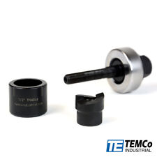 Temco Th0391 - 12 Conduit Hole Size Knockout Punch Unit With Manual Draw Stud