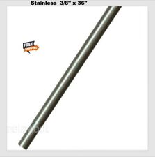 Stainless Steel Round Rod  38 X 3 Ft 316 Unpolished Solid Stock 36 Long
