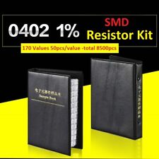 8500pcs 0402 Smdsmt 1 Resistor Samples Book Assorted Kit Component 170 Values