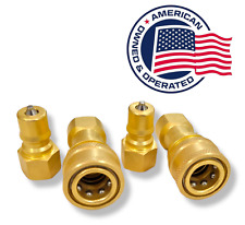 14 Brass Quick Disconnect Qd Coupler Carpet Cleaning Extractor Wands Hose